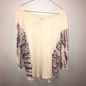 Free People Quarter Sleeve Top